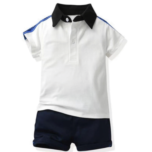 White T-Shirt and Short