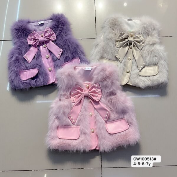 Fur half jacket