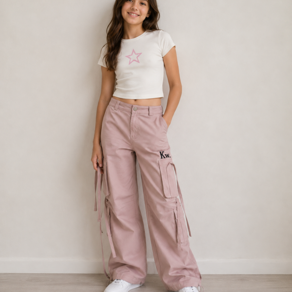 pink cargo pants