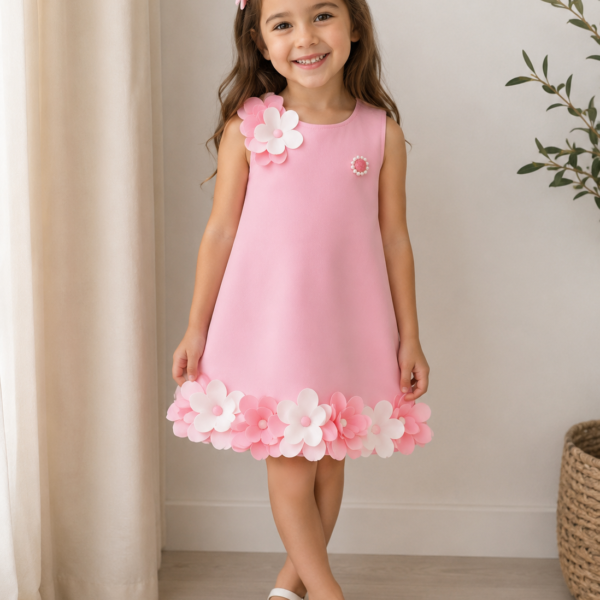 pink dress