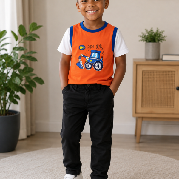 Boys T-shirt with trouser