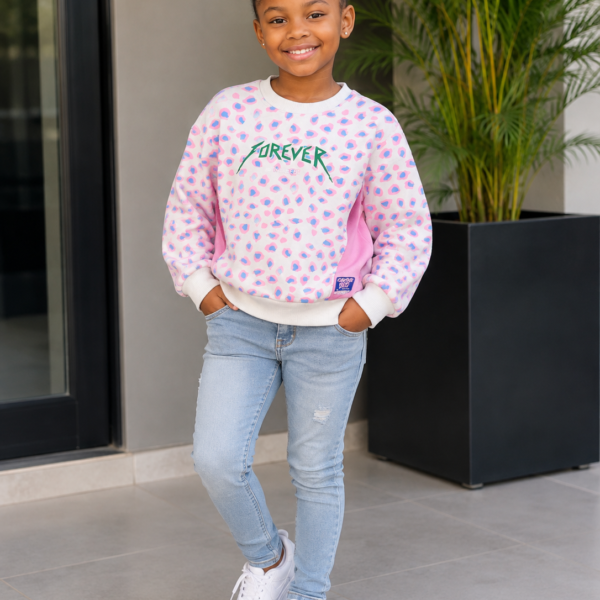 pink sweater top
